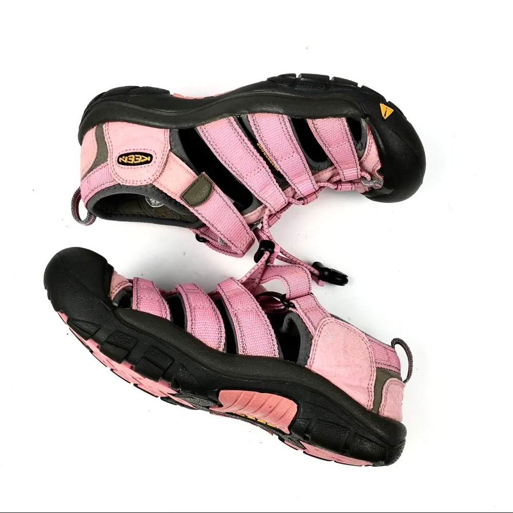Keen Girls Pink Trail Sneakers Sz 3